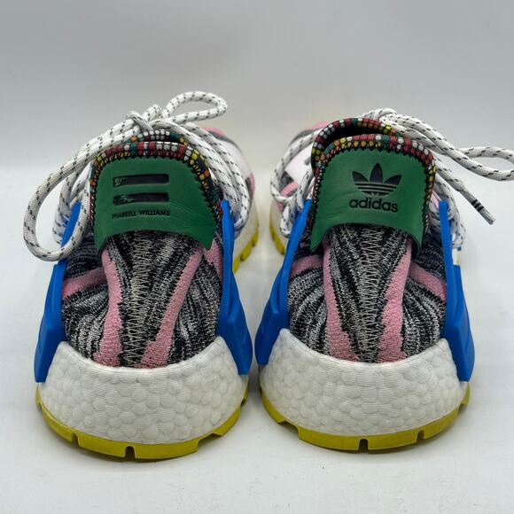 ADIDAS x PHARRELL NMD Human Race Trail Solar Pack Mother Land Sneakers Sz 10.5 - Picture 5 of 7